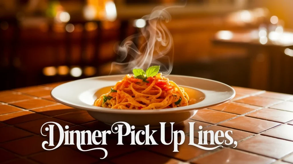 Dinner Pick Up Lines