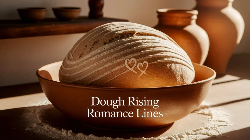 Dough Rising Romance Lines
