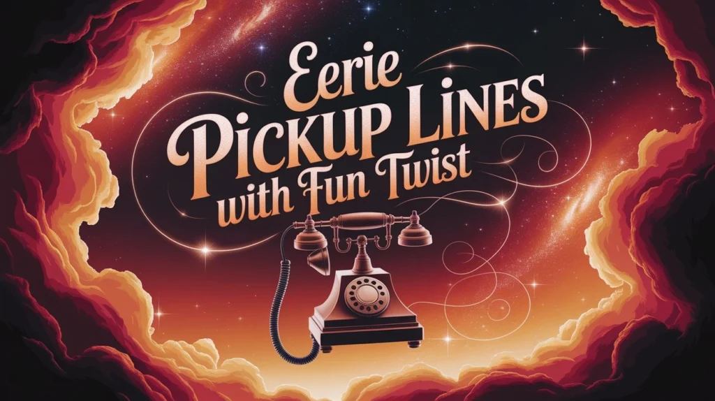 Eerie Pickup Lines With Fun Twist