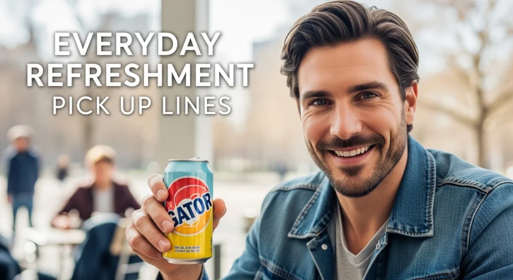 Everyday Refreshment Pick Up Lines