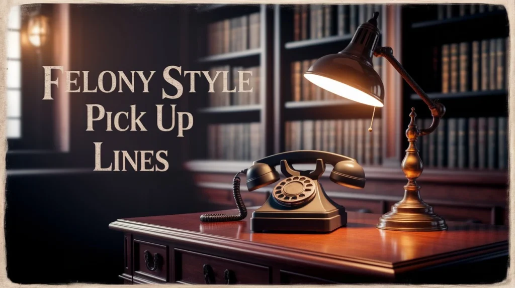 Felony Style Pick Up Lines