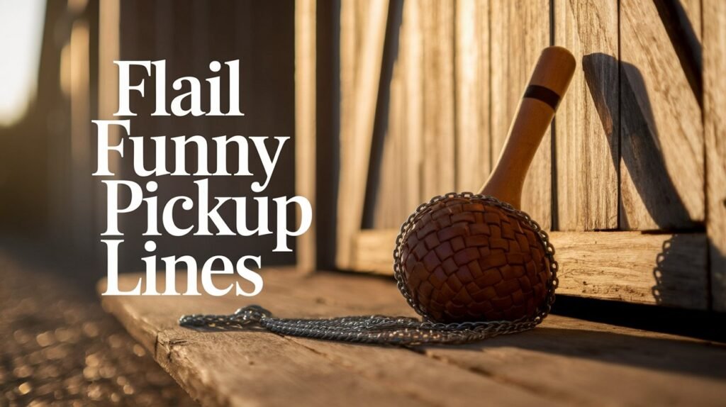 Flail funny pickup lines