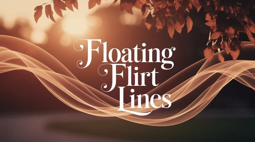 Floating Flirt Lines