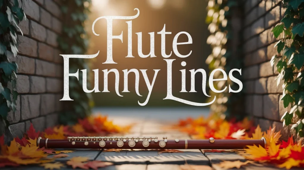 Flute Funny Lines