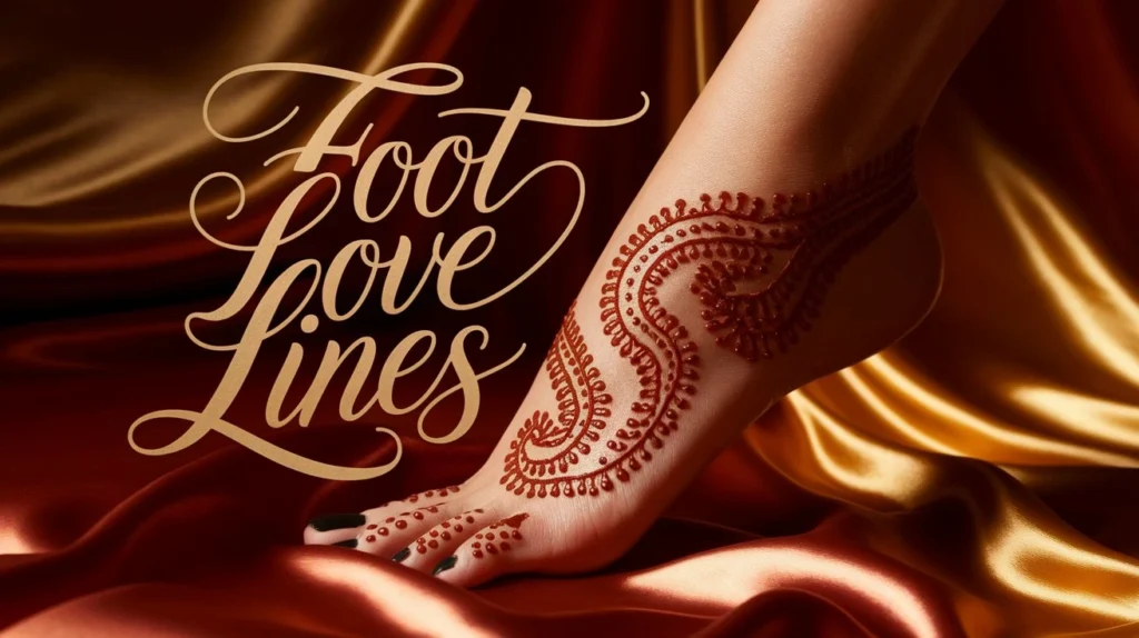 Foot Love Lines