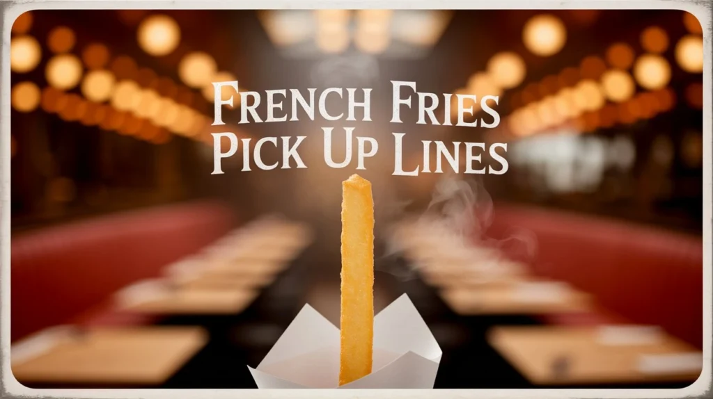 French Fries Pick Up Lines