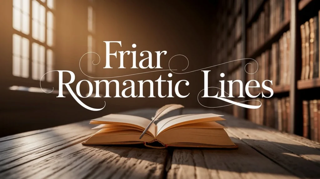 Friar Romantic Lines