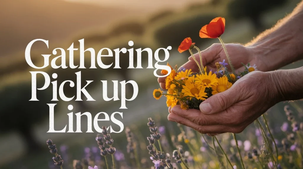 Gathering Pick Up Lines