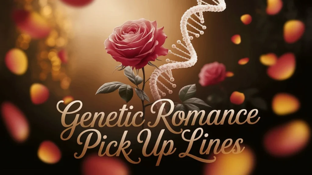 Genetic Romance Pick Up Lines