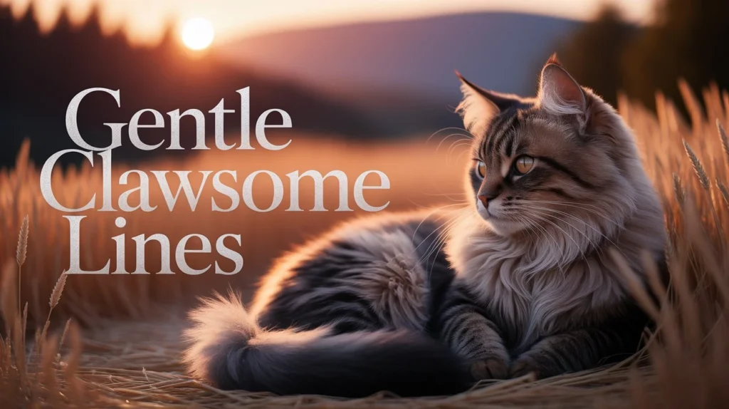 Gentle Clawsome Lines