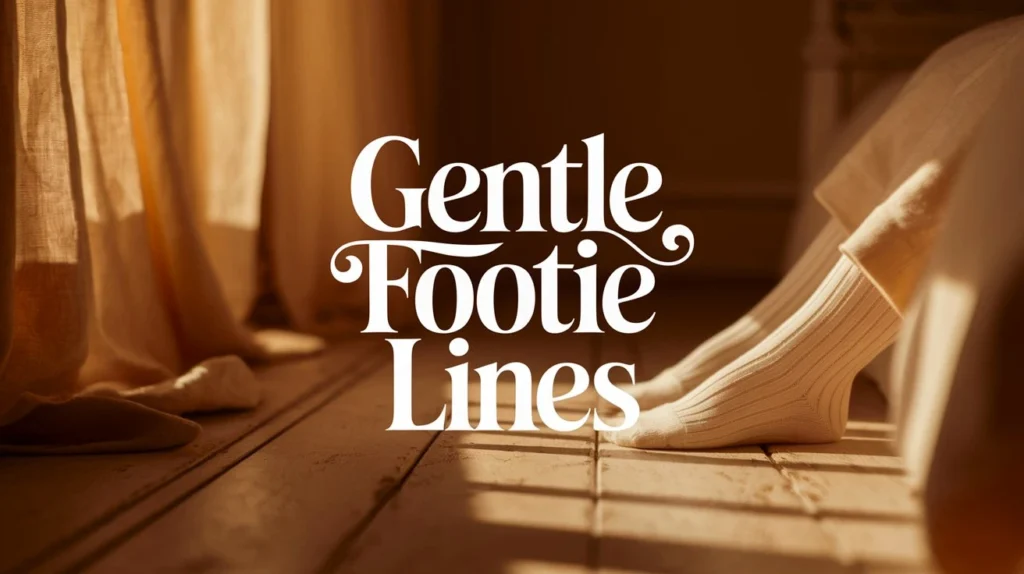 Gentle Footie Lines