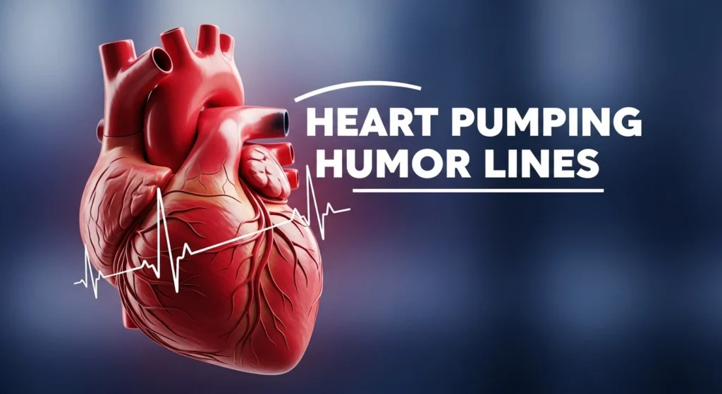 Heart Pumping Humor Lines