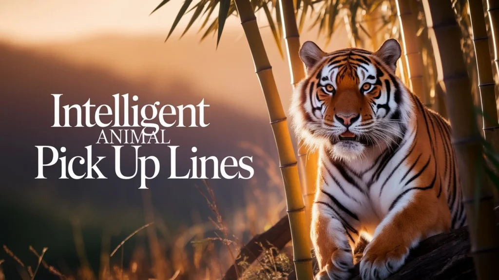 Intelligent Animal Pick Up Lines