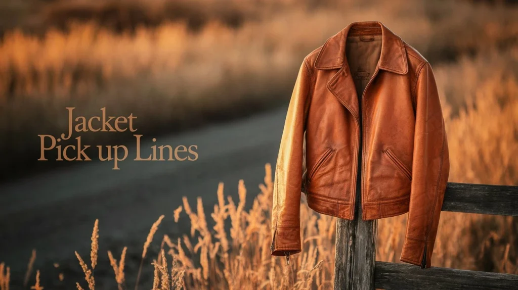 Jacket Pick Up Lines