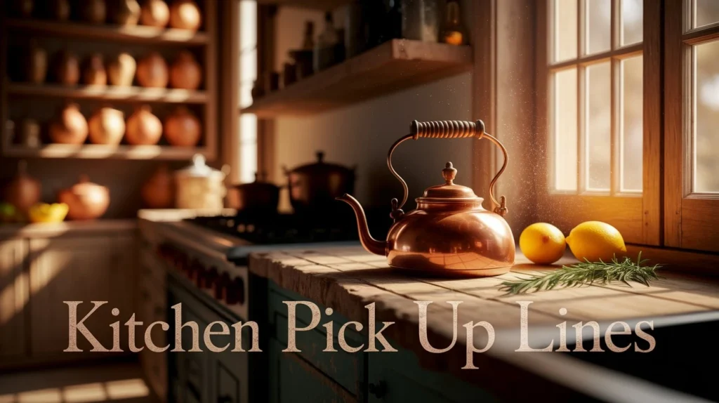 Kitchen Pick Up Lines