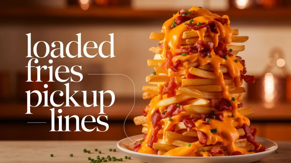 Loaded Fries Pick Up Lines