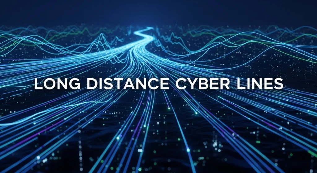 Long Distance Cyber Lines