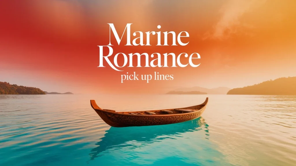Marine Romance Pick Up Lines
