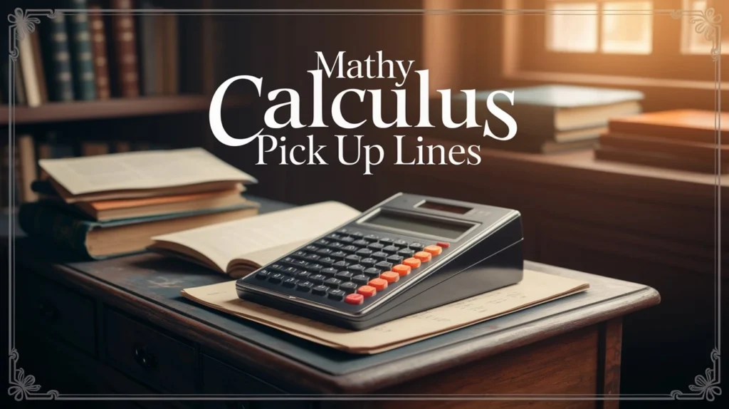 Mathy Calculus Pick Up Lines