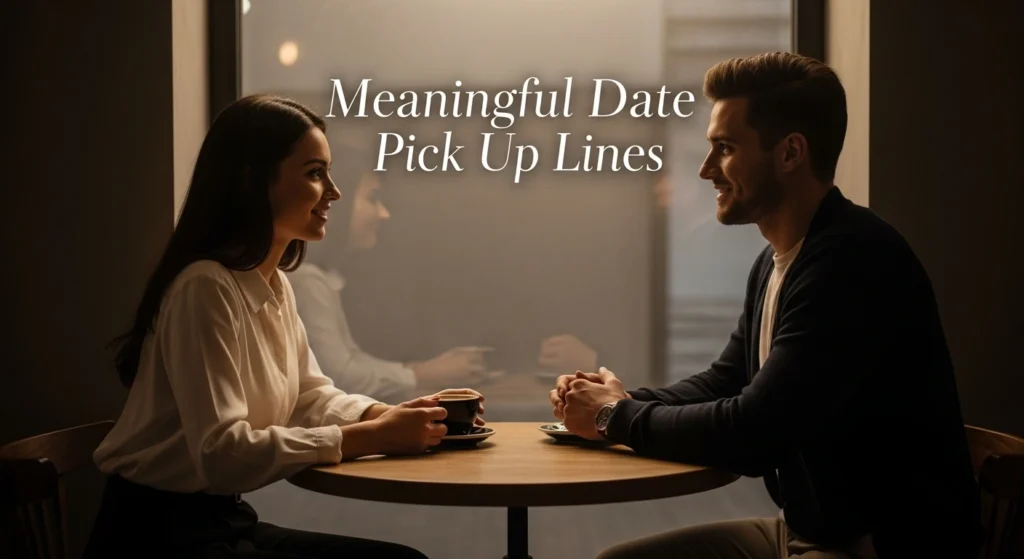 Meaningful Date Pick Up Lines