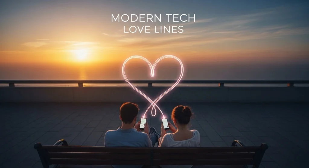 Modern Tech Love Lines
