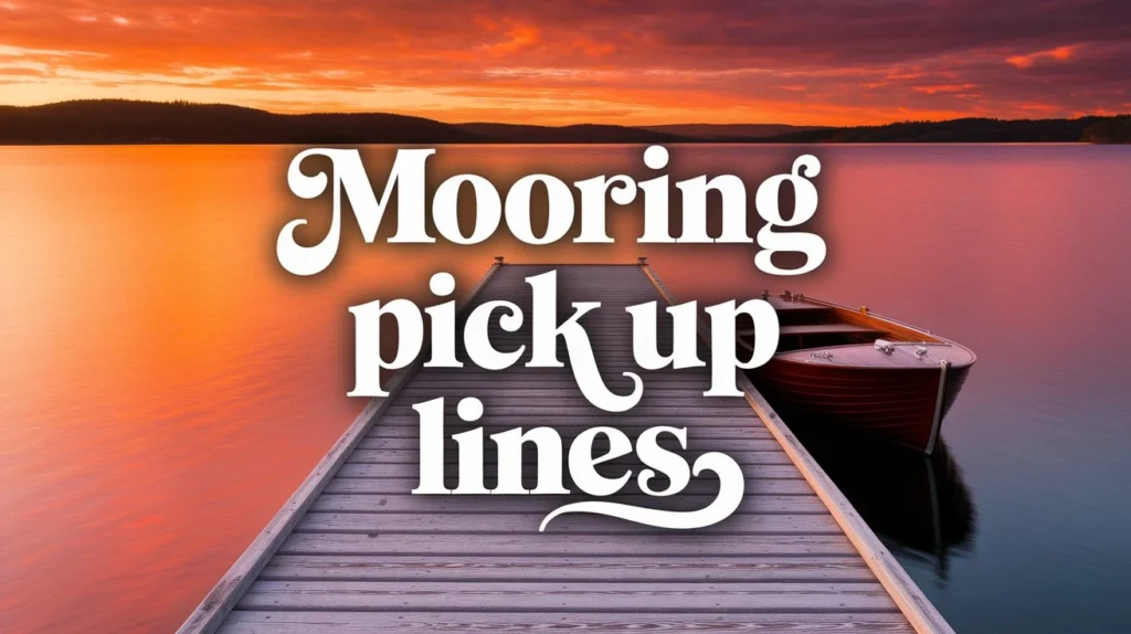 Mooring Pick Up Lines
