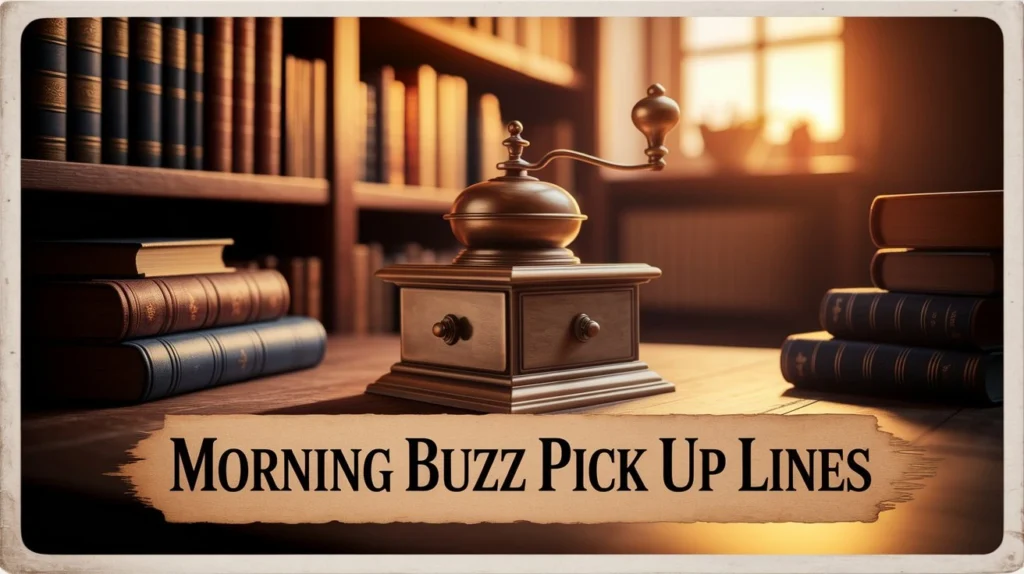 Morning Buzz Pick Up Lines