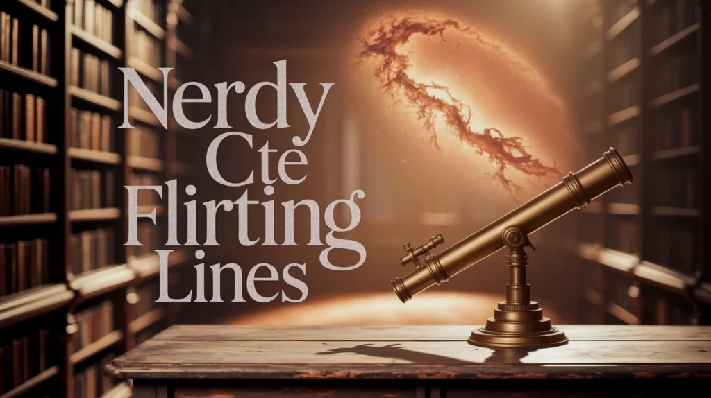 Nerdy CTE Flirting Lines