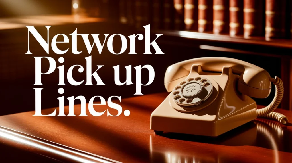 Network Pick Up Lines