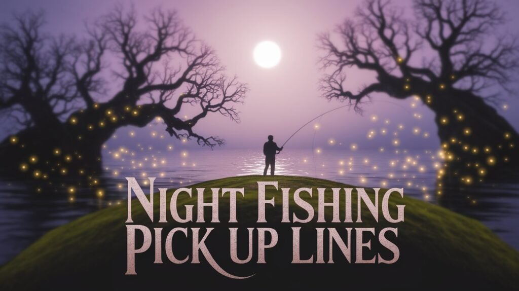 Night Fishing Pick Up Lines