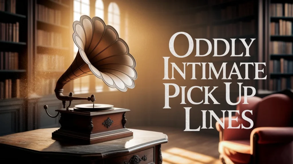 Oddly Intimate Pick Up Lines