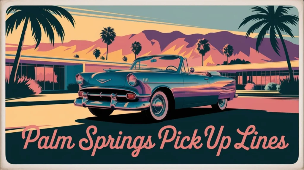 Palm Springs Pick Up Lines