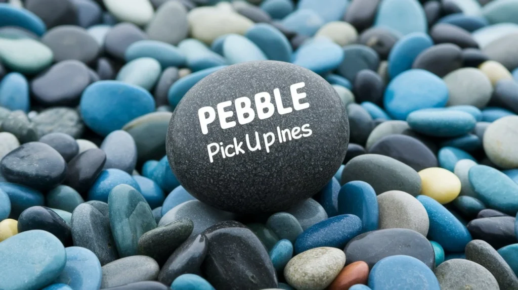 Pebble Pick Up Lines