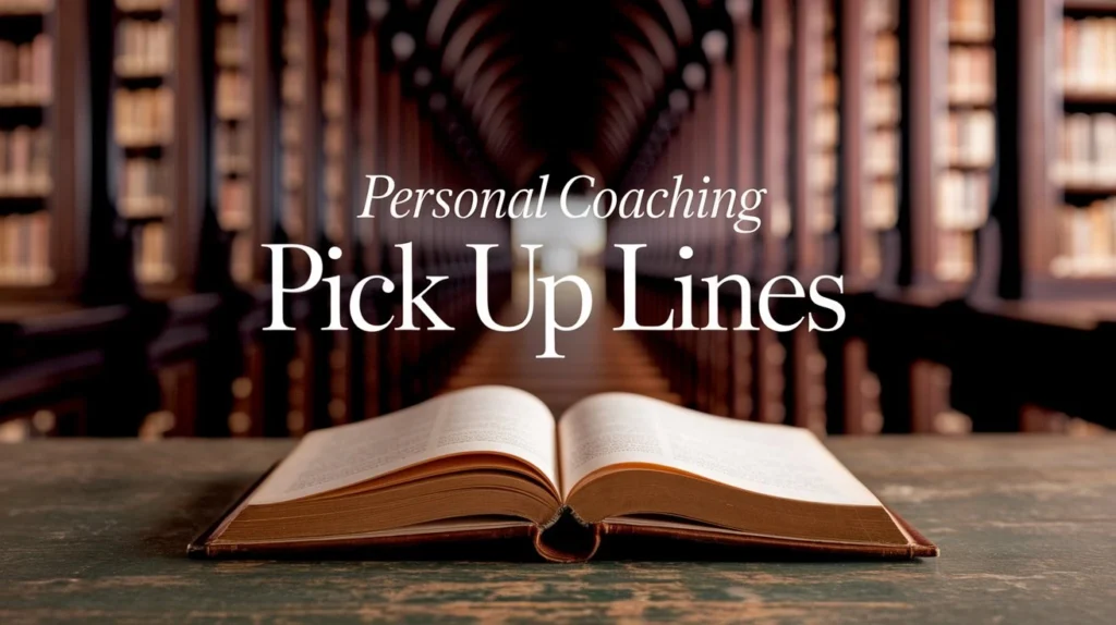 Personal Coaching Pick Up Lines