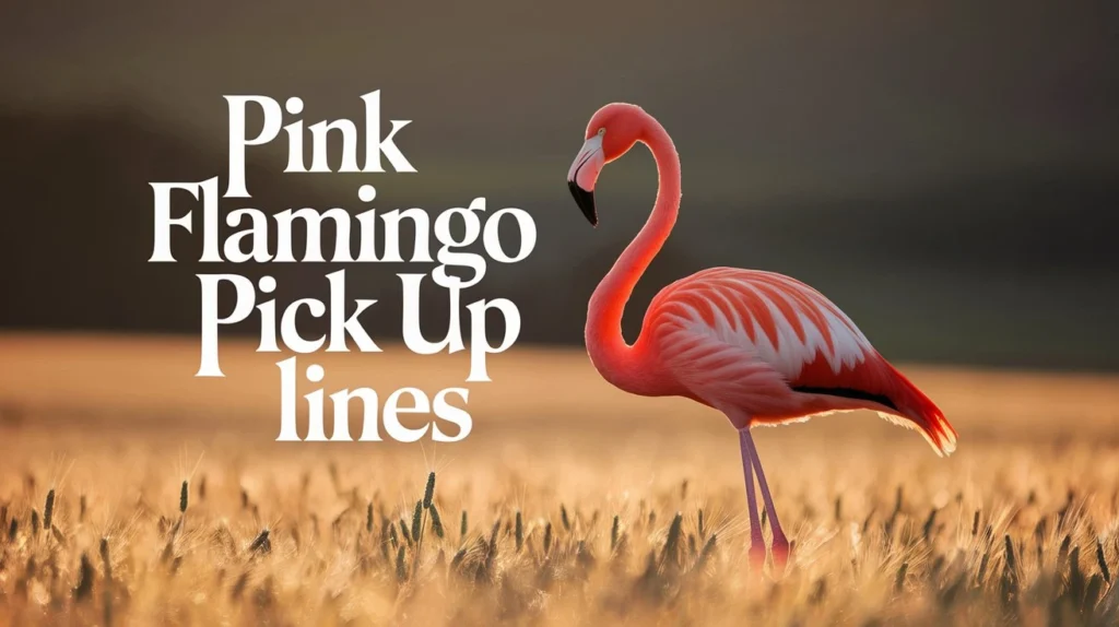 Pink Flamingo Pick Up Lines