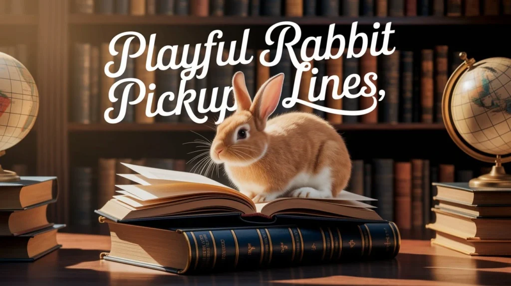 Playful Rabbit Pickup Lines