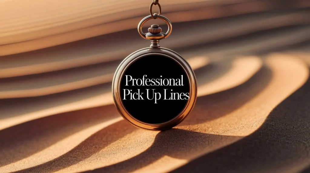 Professional Pick Up Lines