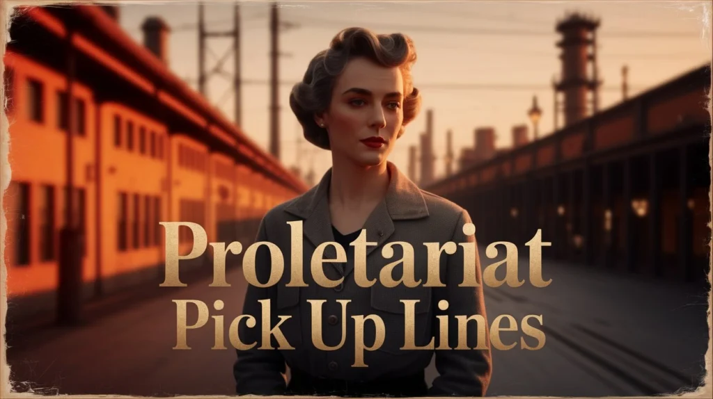 Proletariat Pick Up Lines