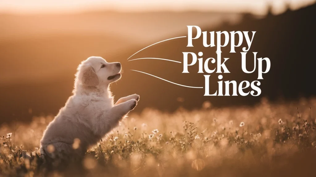 Puppy Pick Up Lines