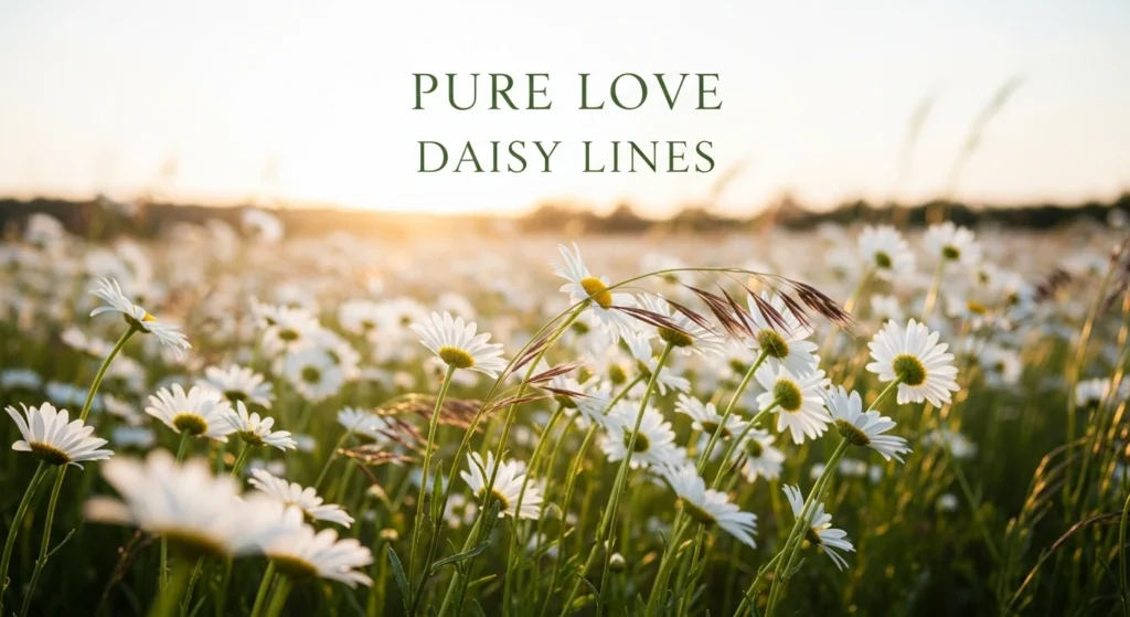Pure Love Daisy Lines