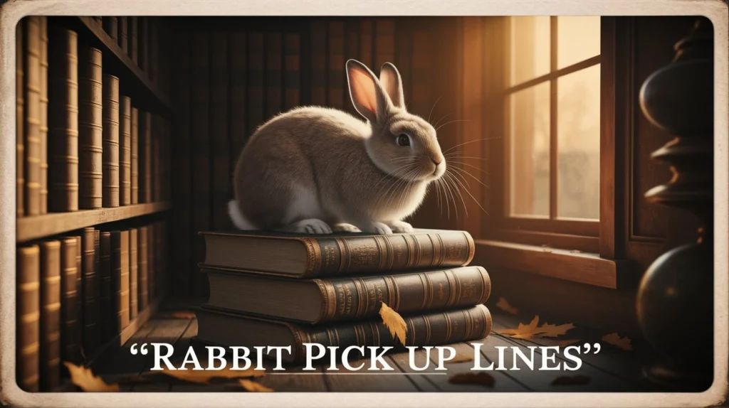 Rabbit Pick Up Lines