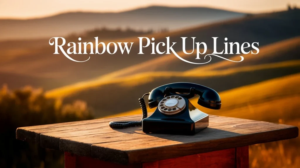 Rainbow Pick Up Lines