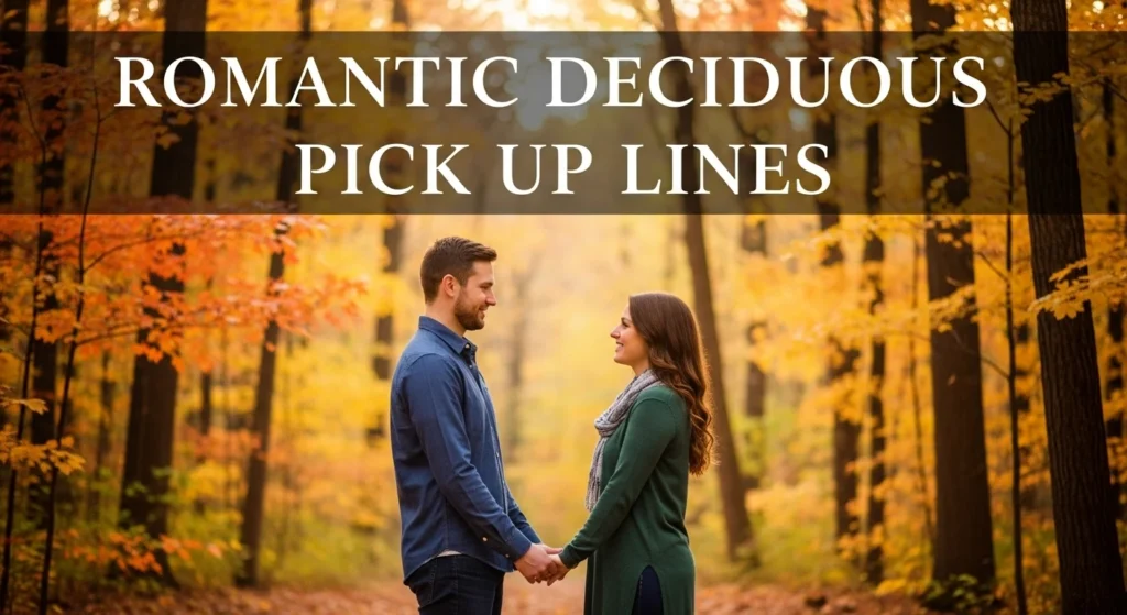 Romantic Deciduous Pick Up Lines