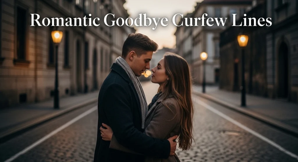 Romantic Goodbye Curfew Lines