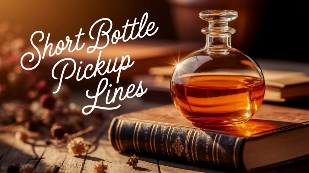 Short Bottle Pickup Lines