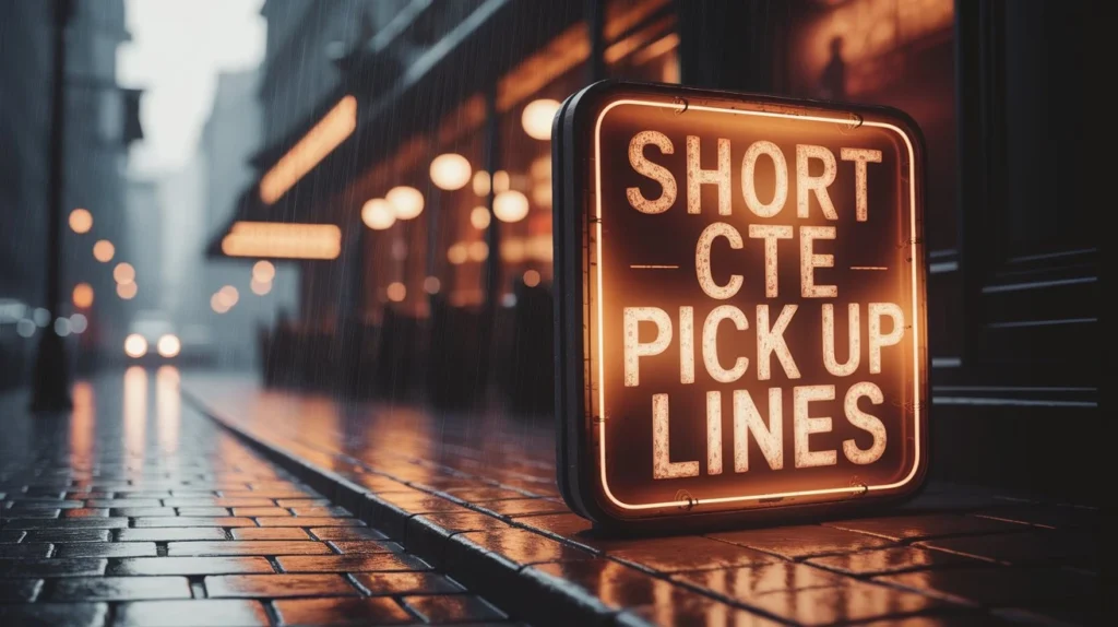 Short CTE Pick Up Lines