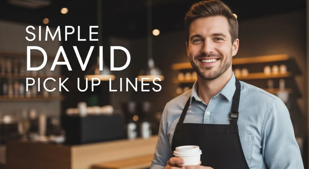 Simple David Pick Up Lines