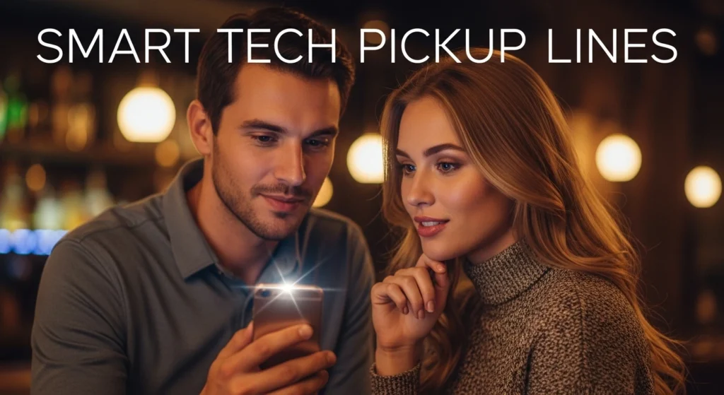 Smart Tech Pickup Lines