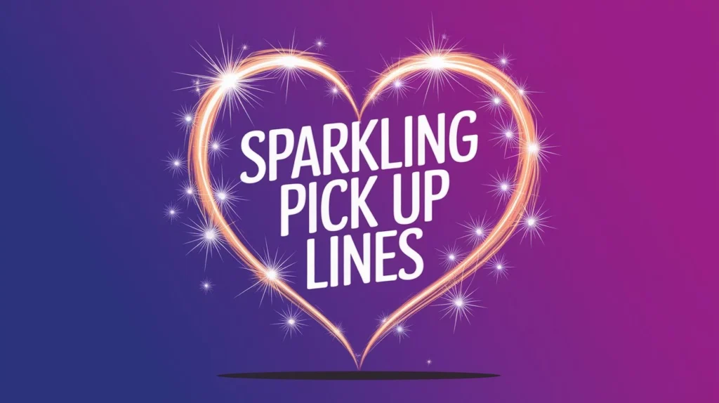 Sparkling Pick Up Lines