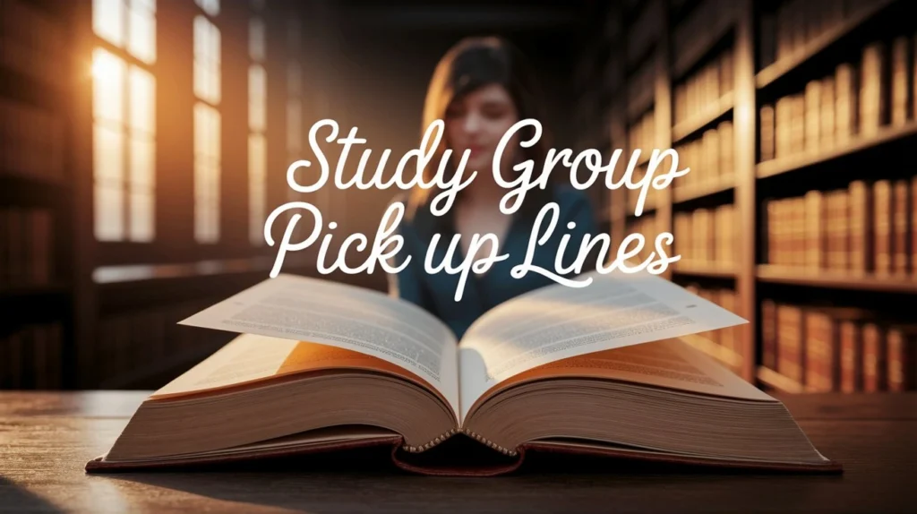 Study Group Pick Up Lines